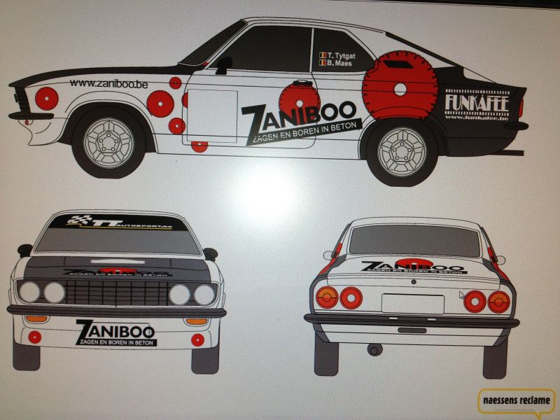 Opel manta ZANIBOO