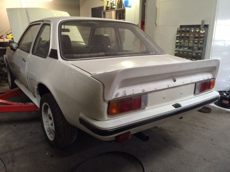 restauratie opel ascona b 