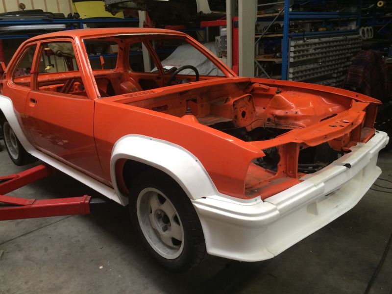 Restauratie Opel Ascona 400 Replica